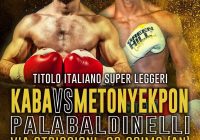 Osimo Boxing Night: il 26 Marzo Kaba vs Metonyekpon per il Tricolore dei SuperLeggeri