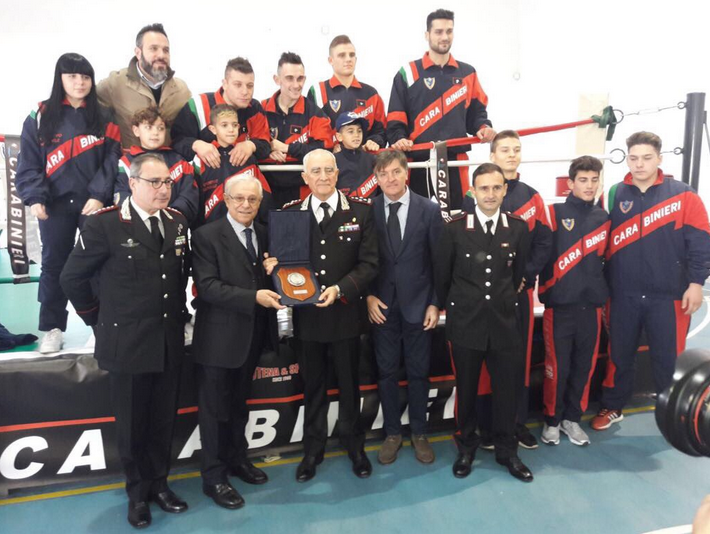 A Napoli Inaugurata la Sez. Pugilistica Giovanile del GS Carabinieri