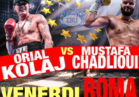 INFO TICKET Per serata 16 febbario a Roma Main Event Kolaj vs Chadlioui per UE Mediomassimi e 2° Day WSB Italia Thunder