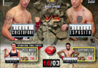 Programma ufficiale della serata di Cernusco del 16 Marzo – Main Event Cristofori vs Esposito per il Welter Italian Pro e la sfida Thunder vs Lionhearts