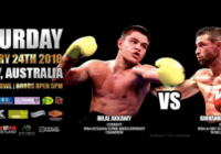 A Sydney Akkaway supera ai Punti De Carolis e conquista la Cintura Int. WBA Oceania Supermedi