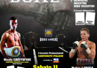 A Comacchio l’11 Agosto Cristofori vs Loriga per il Titolo Italiano Welter – INFOTICKET