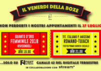 Programmazione Venerdì Pugilistico Fight Network Italia (DT 62) del 27/7/2018