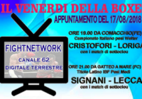 Programmazione Pugilistica Fight Network Italia 17 Agosto 2018