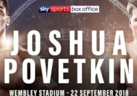 Il Wembley Stadium in fermento per Joshua e Povetkin