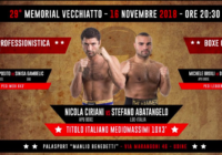 Il 16 novembre a Udine Abatangelo vs Ciriani per il Titolo Italiano Mediomassimi – INFO SOTTOCLOU#ProBoxing