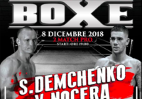 L’8 dicembre a Roma il III Trofeo DNA Boxe con Demchenko e Nocera sul Ring