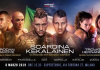 Un mese al secondo grande evento Opi 82-MatchRoom: Main Event Scardina vs Kekelainen Int. IBF Supermedi