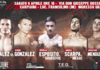 Grande evento Pro – targato Opi 82 – il 6 Aprile a Carpiano #ProBoxing