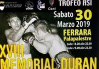Una giornata di grande boxe per il XVIII Memorial Carlo Duran