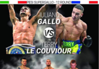 Il 4 maggio a Varese: Gallo vs Le Couviour TITOLO UE SUPERGALLO