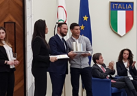 Emanuele Blandamura tra i premiati alla V Edizionde del “Premio Città di Roma”