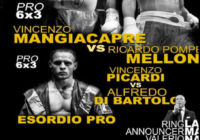 Il 5 Maggio a Celano sul ring Vincenzo Mangiacapre e Vincenzo Picardi