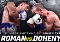 Daniel Roman nuovo campione supergallo IBF e conserva il super titolo per la WBA