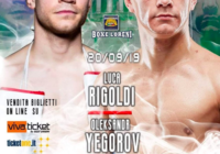 Titolo Europeo Supergallo Rigoldi vs Yehorov 20/9 Schio: Programma della Serata #Proboxing