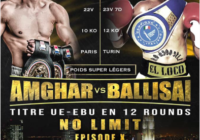 Il 12 ottobre a Parigi: Ballisai vs Amghar per il titolo UE Superleggeri #ProBoxing