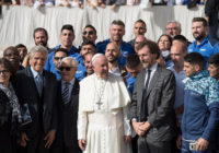 Italia e Argentina da Papa Francesco con Scholas  Occurrentes per un confronto di Pugilato Olimpico ed Etica
