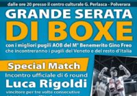 Il 14 Dicembre a Polverara (PD) il ritorno sul ring di Luca Rigoldi