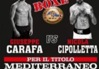 Il 15 Novembre a Ugento Carafa vs Cipolletta per il Titolo Mediterraneo Leggeri WBC – Info Sottoclou  #ProBoxing
