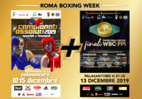 Roma Boxing Week: Aggiornamento Atleti partecipanti Assoluti 2019 – INFO LIVESTREAMING