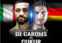La BBT organizzerà il Match Titolo Europeo Supermedi De Carolis vs Cukur #ProBoxing