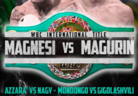 Il 29 Febbraio a Roma Magnesi vs Magurin per il Titolo Int. Silver WBC Superpiuma