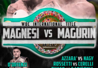 Il 29 Febbraio a Roma Magnesi vs Magurin per il Titolo Int. Silver WBC Superpiuma – INFO TICKET