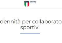 Cura Italia: indennità per collaboratori sportivi, emanato il decreto attuativo – INFO PER INOLTRARE DOMANDA + FAQ