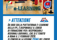 Domani (16/5 H 10) Il Corso E-Learning “Sparring IO + Contenuti Attività AMATORIALE”