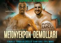 Castelfidardo: domenica Metonyekpon vs Demollari Finale Cinture WBC-FPI