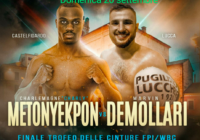 Il 20 Settembre a CastelFidardo METONYEKPON vs Demollari: In palio il Trofeo delle Cinture WBC-FPI