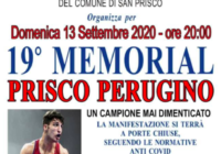 Domenica 13 Settembre a San Prisco il 19° Memorial Prisco Perugino