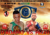 Il 19 Dicembre a Cassino D’Adamo vs Rizzo per il Titolo Italiano Massimi – Official Poster