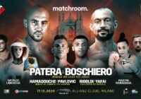 Milano Boxing Night – Annullato Match Boschiero vs Patera – Confermato Resto Programma