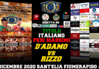 Il 19 Dicembre a Cassino D’Adamo vs Rizzo per il Titolo Italiano Massimi – INFO TV Streaming
