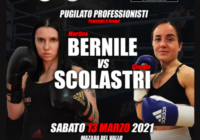 Sabato 13 marzo a Mazara del Vallo Sfida di Boxe Pro Femminile tra Scolastri e Bernile