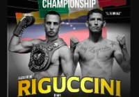 Venerdì 19 marzo a Guasave (Messico) Riguccini in difesa del Titolo Interim Silver WBC Welter