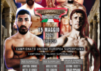 Brescia Boxing Night 15 Maggio 2021 – A sfidare Alfano  per UE Superpiuma sarà Henchiri