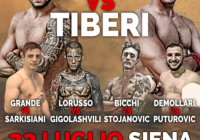 Il 23 luglio a Siena Tassi vs Tiberi per il Titolo Italiano Piuma