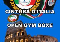 Il 6/7 Novembre p.v. a Roma Il Torneo Open d’Italia di Gym Boxe – INFO E MODALITA’ DI PARTECIPAZIONE