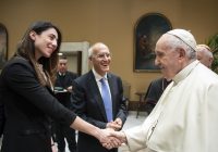 Irma Testa incontra Papa Francesco ed allena i bambini di SSF