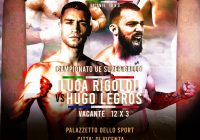 Vicenza Boxing Night 25/2/2022: Rigoldi sul RIng per l’UE dei SuperGallo, Roncon vs DeNovellis per il Tricolore dei Medi