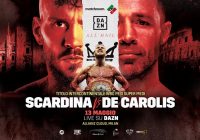 Italo Mattioli: “Daniele Scardina è un ottimo pugile ed è più giovane di Giovanni De Carolis, ma noi siamo pronti per batterlo sul ring”