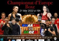 Il 21 Maggio a Nizza la Brozzi sul ring per la Cintura Europea dei Piuma