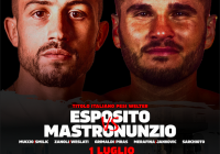 Esposito contro Mastronunzio: il titolo italiano dei pesi welter in palio a Rozzano il 1° luglio