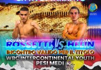 Il 29 luglio la XXI Ed. Trofeo Città di taranto – Main event Rossetti vs Helin per il WBC Int. Youth Pesi Medi