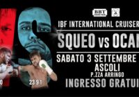 Una settimana alla sfida Squeo vs Ocando per il titolo IBF int. Cruiser