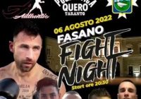 “Fasano fight night”: la boxe arriva in Valle d’Itria.