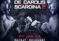 il 27 gennaio 2023 il rematch De Carolis vs Scardina – ORG. OPI 82