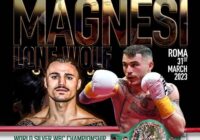 Il prossimo 31 marzo a Roma Michael LoneWolf Magnesi boxerà per il Mondiale Silver WBC Superpiuma